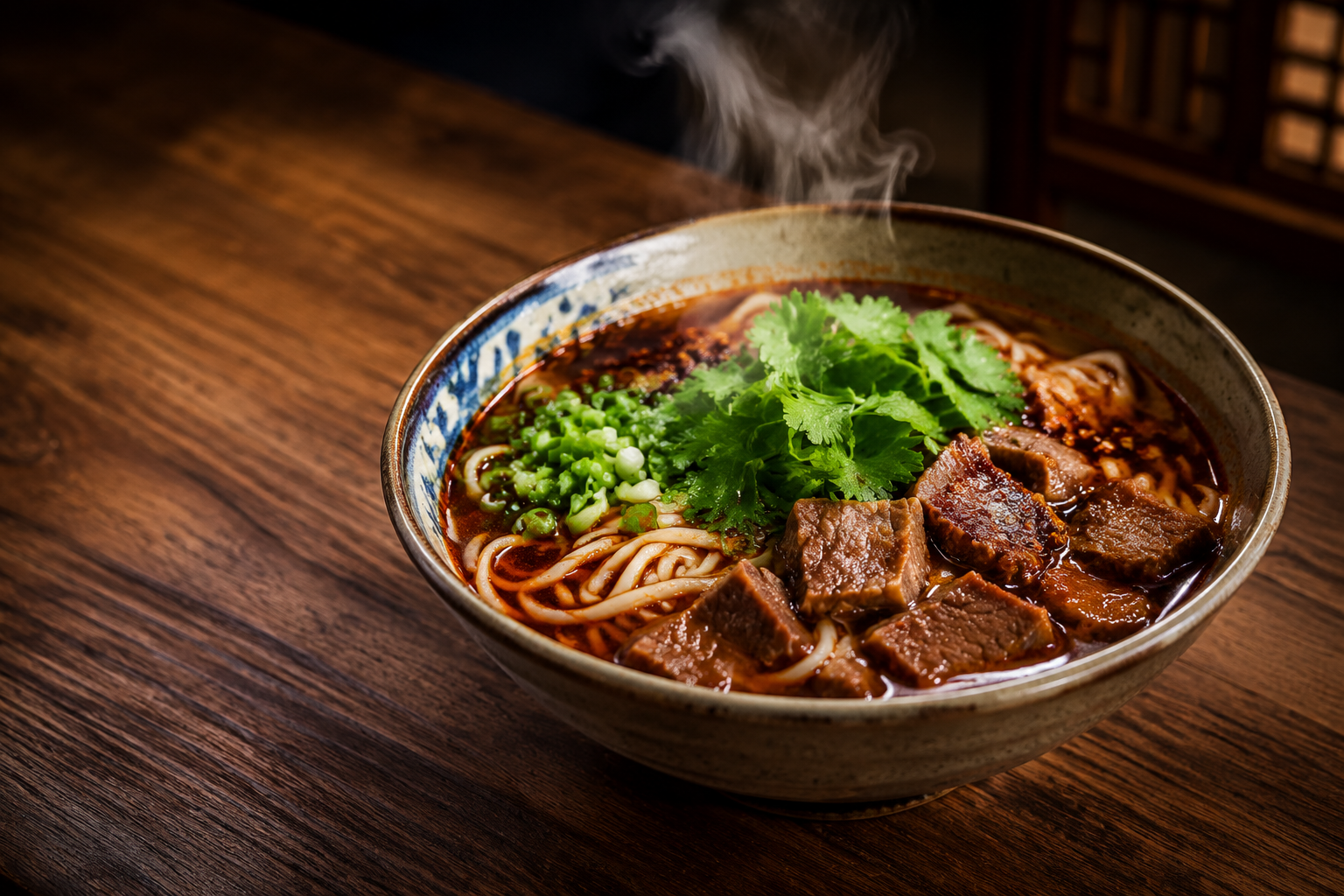 牛肉面优化 prompt 生成图